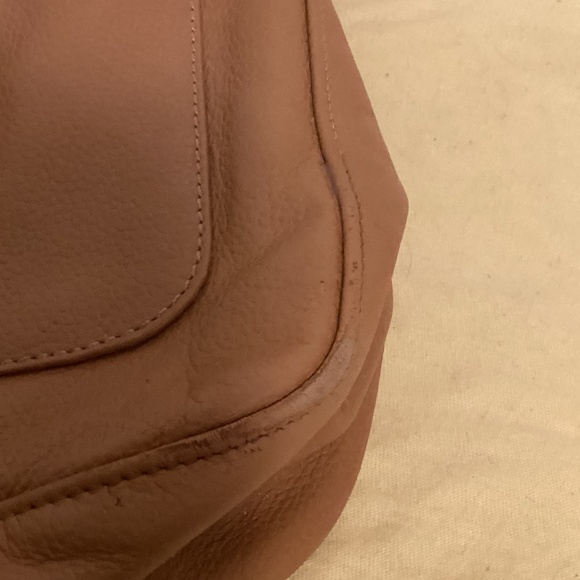 LONGCHAMP LEATHER HANDBAG - Picture 10 of 11